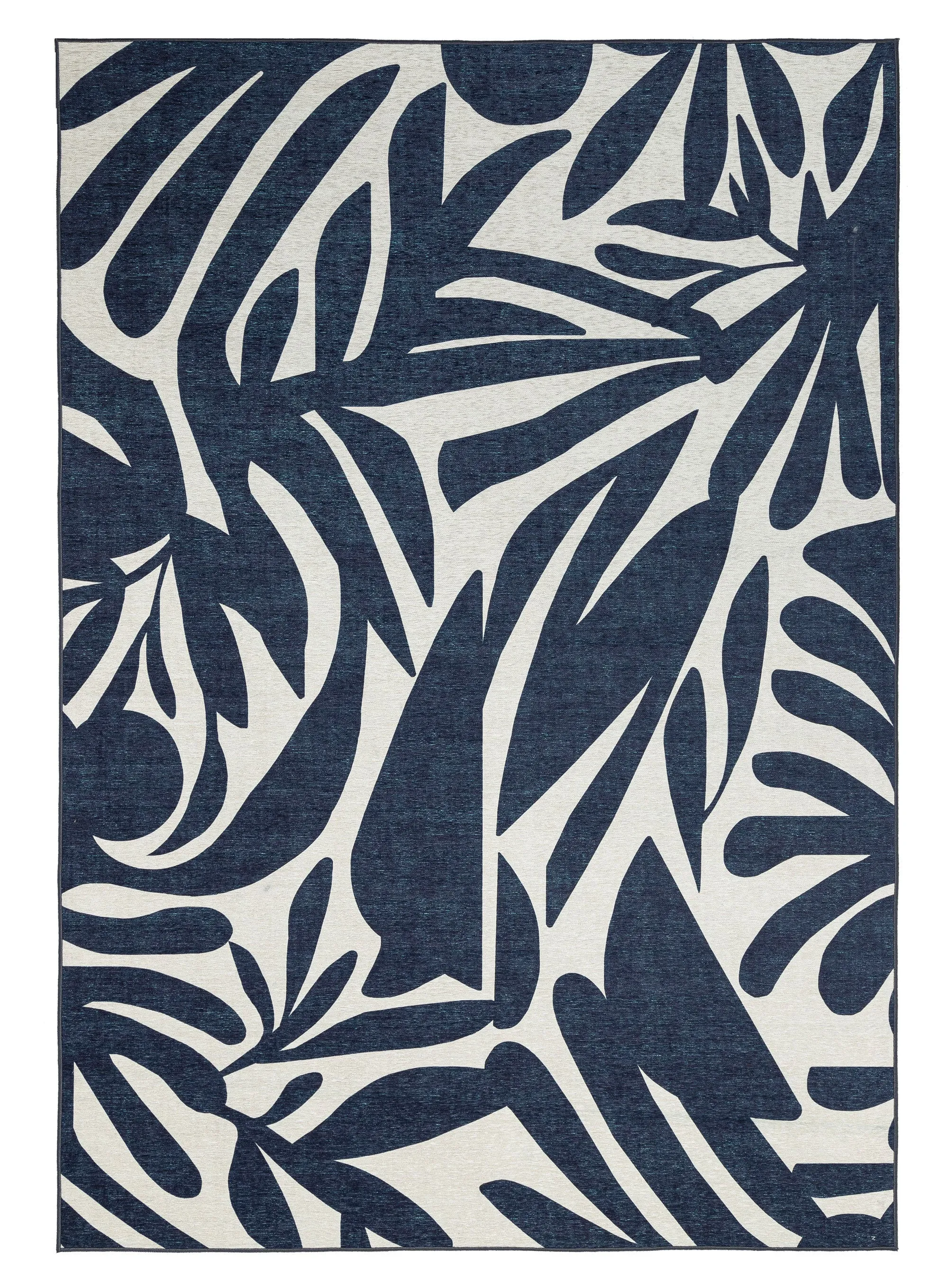 Damaris Blue Grey Cream Indoor Outdoor Washable Rugmodern color block patchwork rug