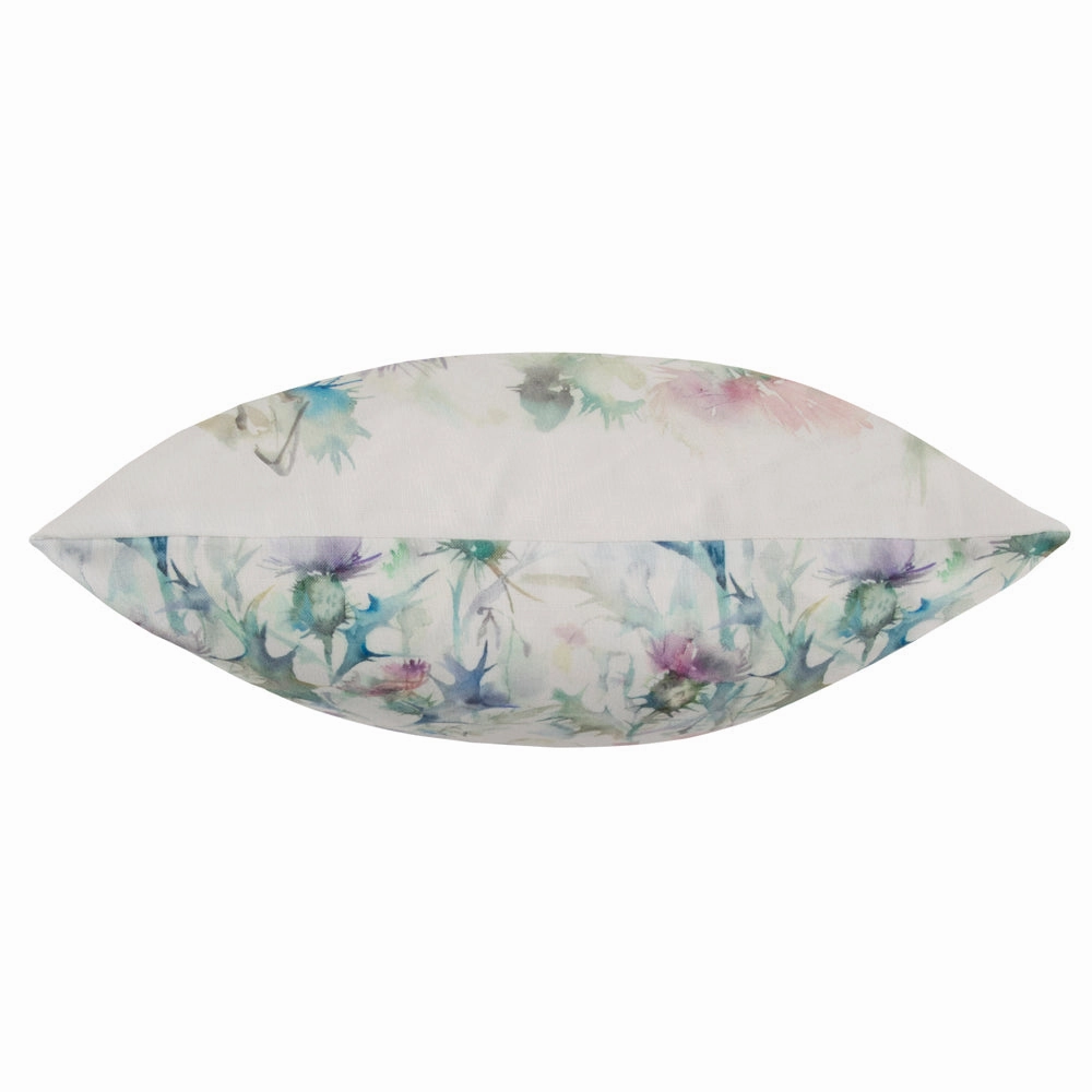 Damson Bristle Outdoor Cushion Green/Purple