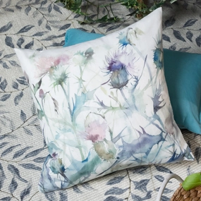 Damson Bristle Outdoor Cushion Green/Purplebedding sets ,throw blankets 