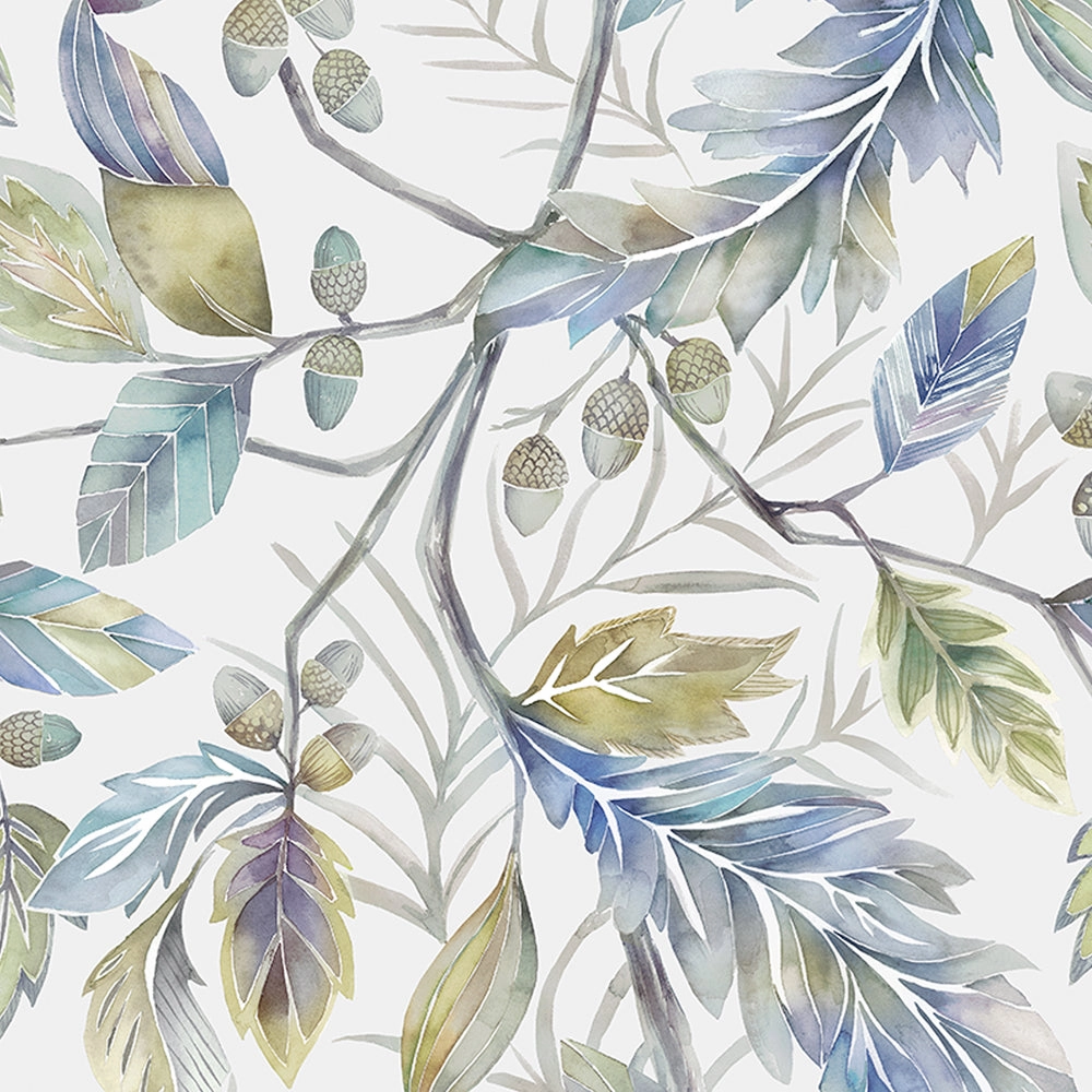 Danbury Printed Cotton Made to Measure Roman Blinds Skylark