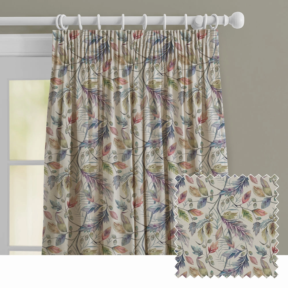 Danbury Printed Made to Measure Curtains Loganberrybedding sets ,throw blankets 