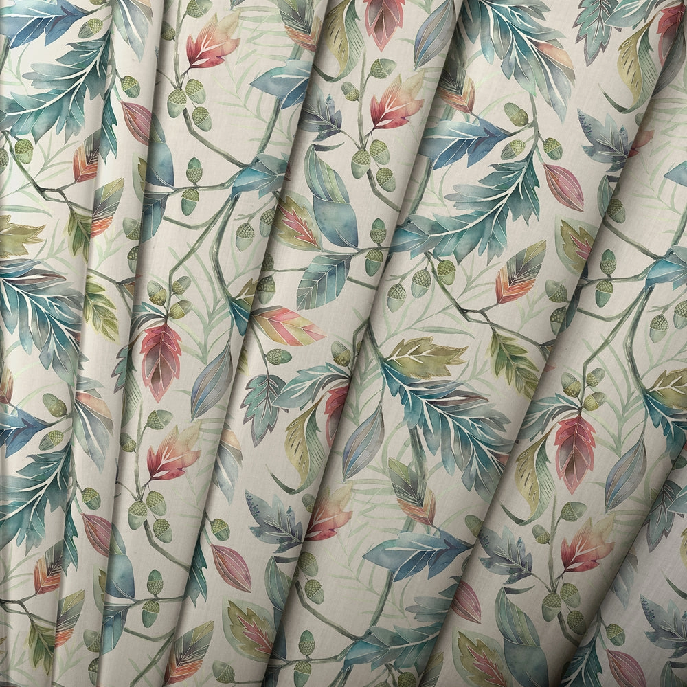 Danbury Printed Made to Measure Curtains Pomegranate