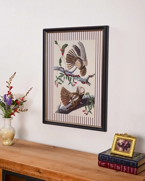 Dance of the Nightjars Frame Wall Art 12" x 18"nordic style wall decor