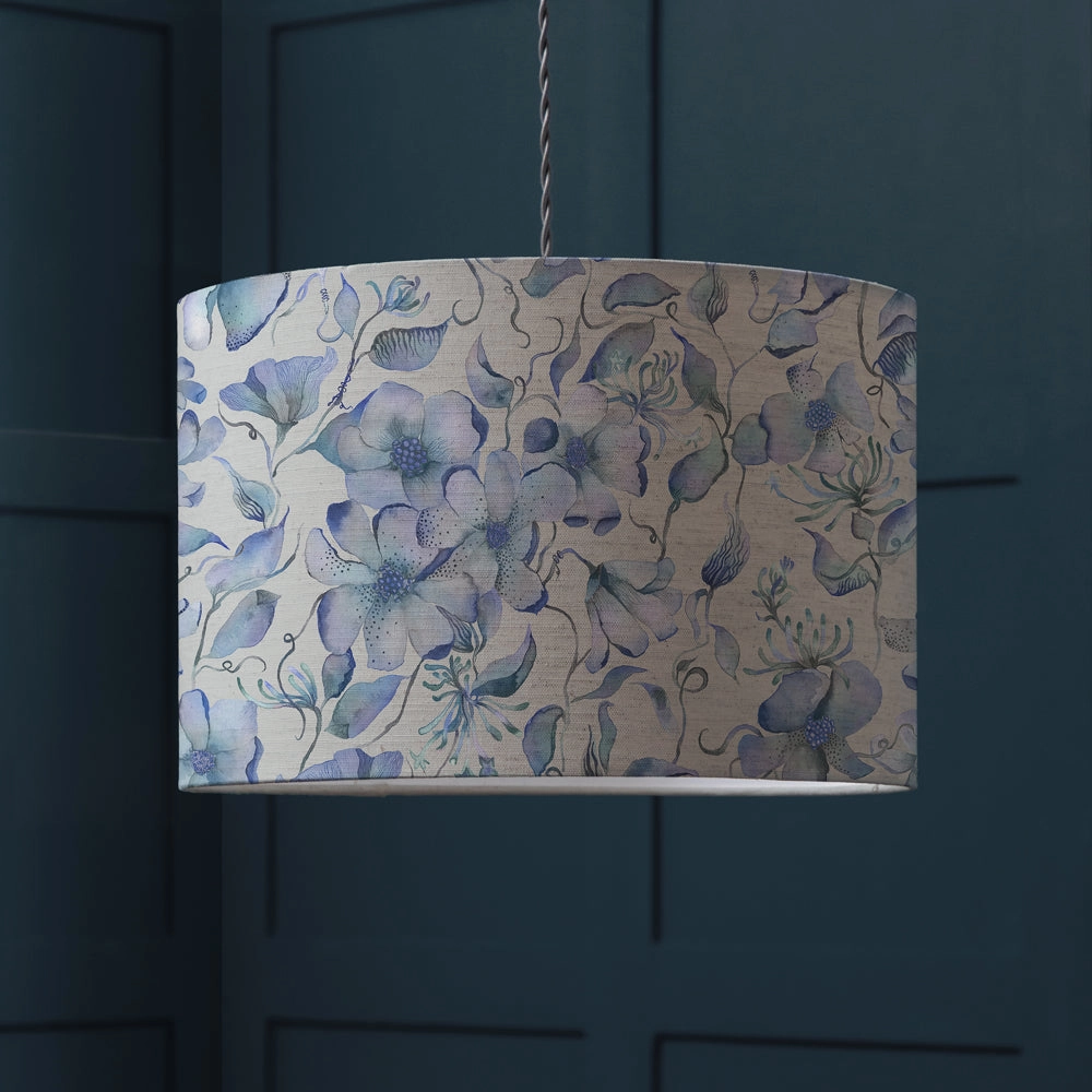 Daphne Eva Printed Lamp Shade Delft Bluemodern home decor ,home decor for bedroom 