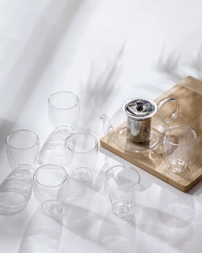 Darjeeling Infusion 7 Pcs Tea Setmodern kitchen decor ,kitchen dinner set ,dinnerware 