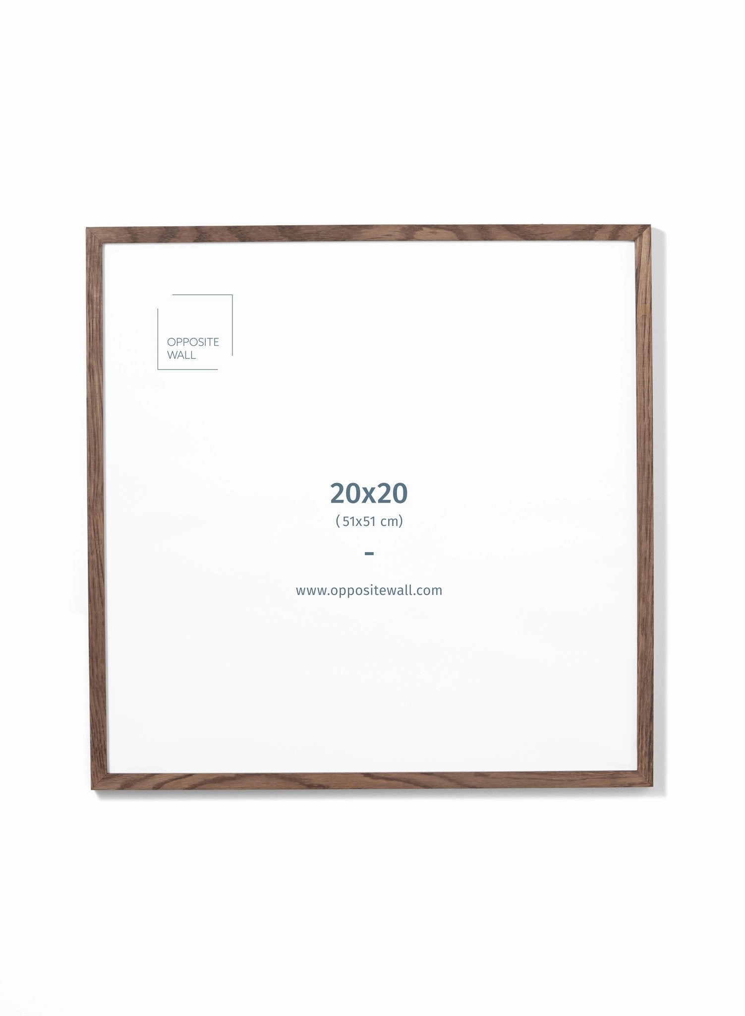 Dark Oak Frame, 20x20 in | 51x51 cmdecorative photo frame ,personalized photo frame 