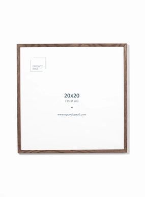 Dark Oak Frame, 20x20 in | 51x51 cmdecorative photo frame ,personalized photo frame 