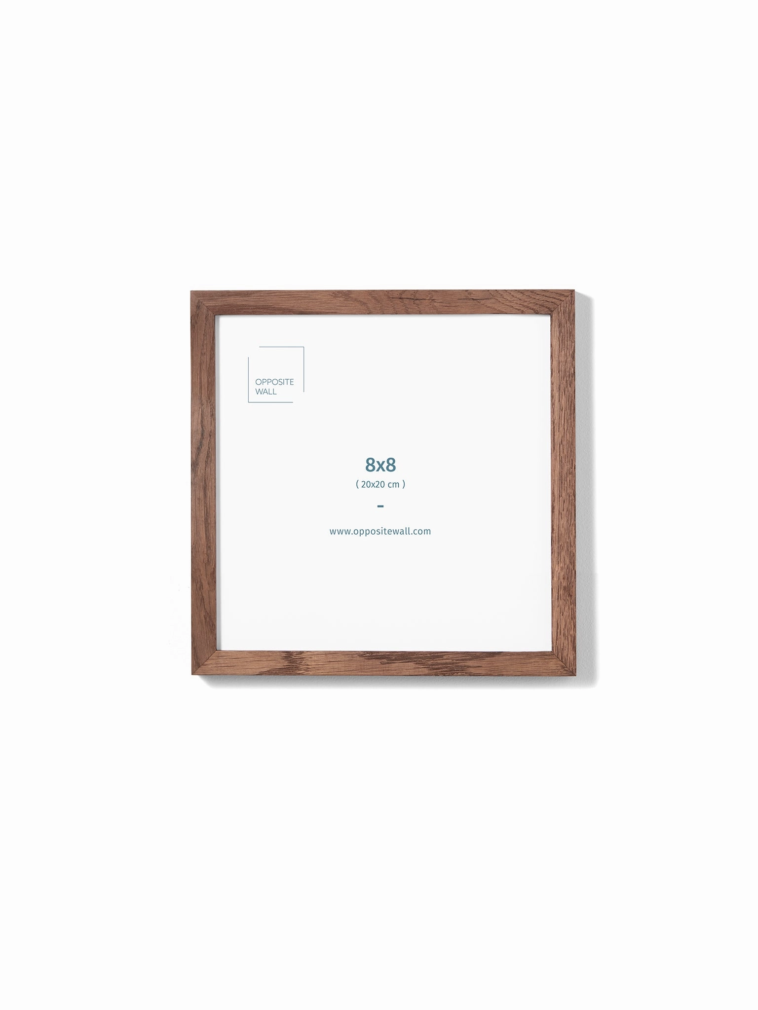 Dark Oak Frame, 8x8 in | 20x20 cmdecorative photo frame ,personalized photo frame 