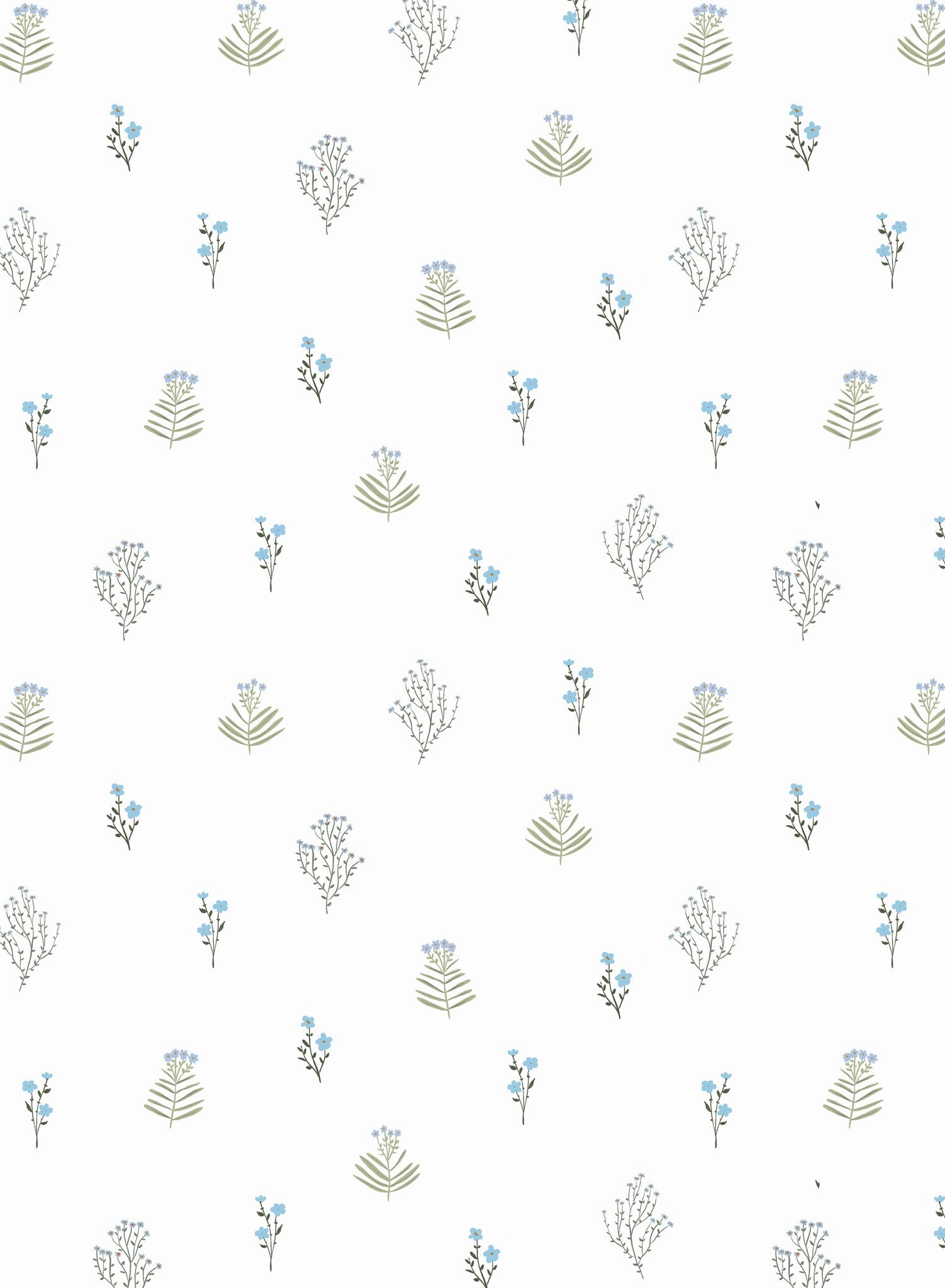 Darling Blooms, Wallpaper