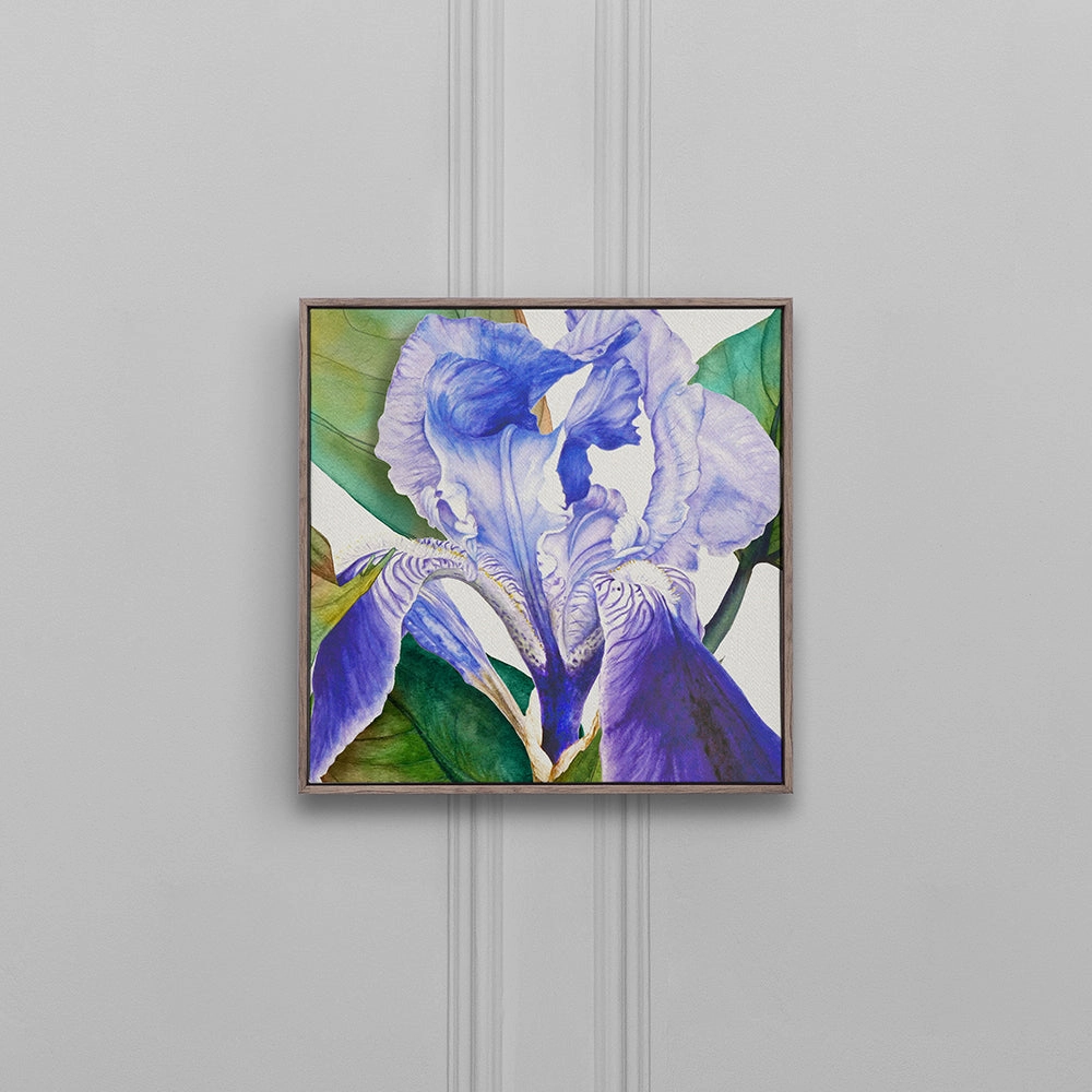 Darwen Framed Canvas Stone