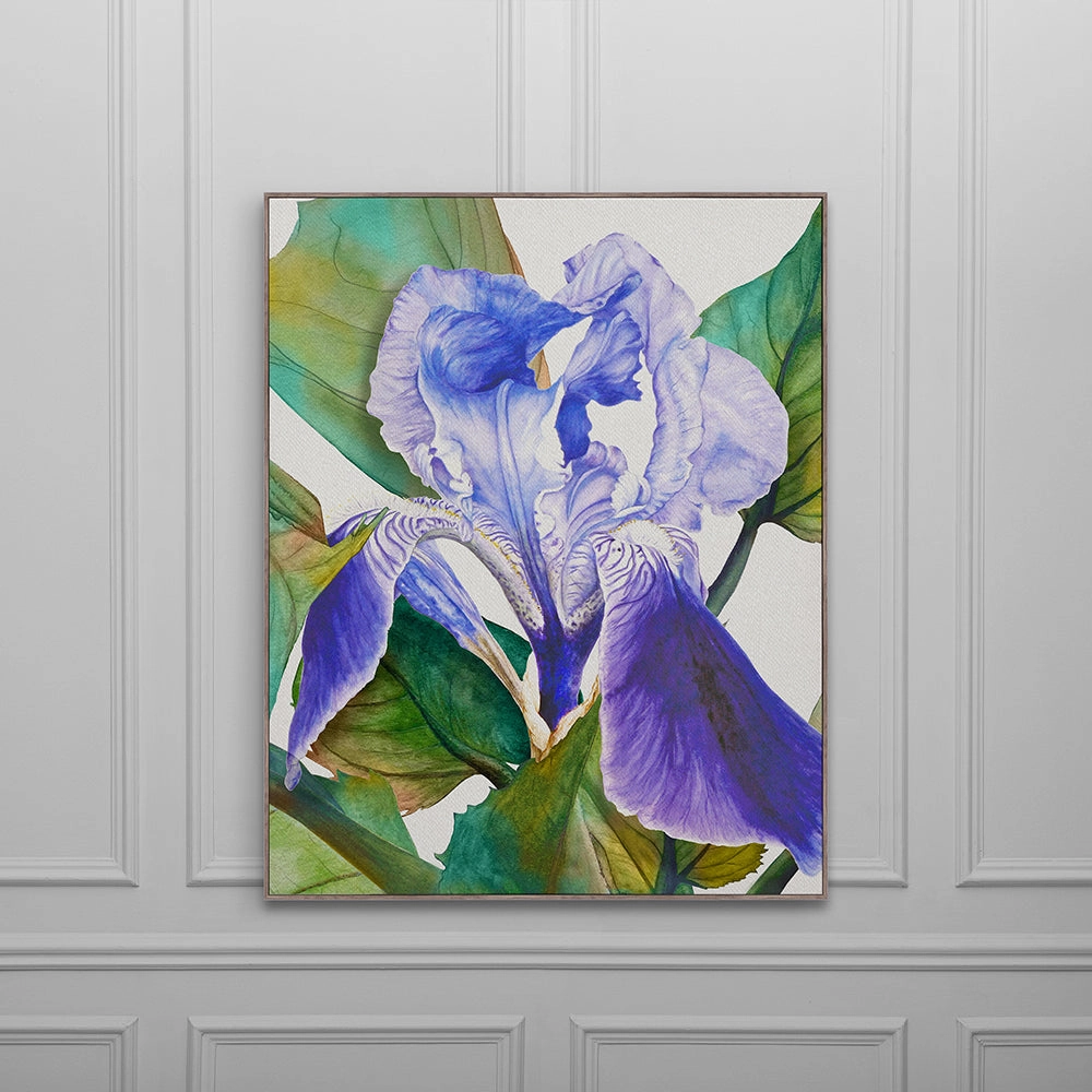 Darwen Framed Canvas Stone