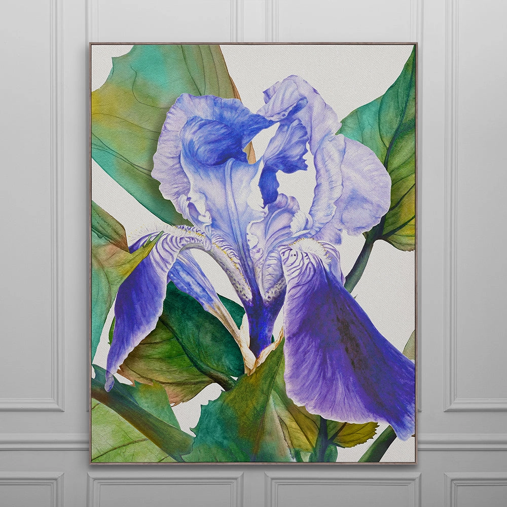 Darwen Framed Canvas Stone