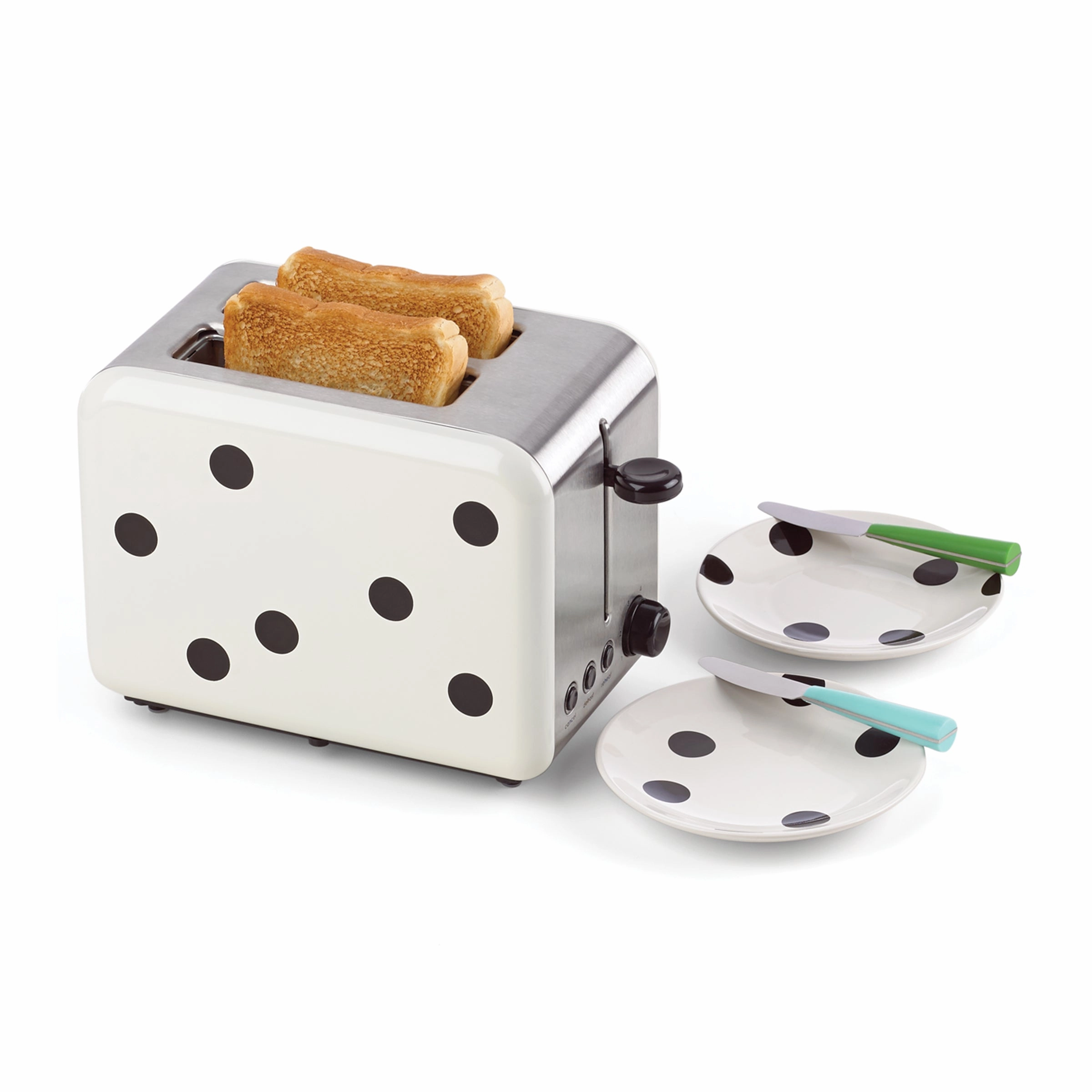 Deco Dot 2-Slice Toaster