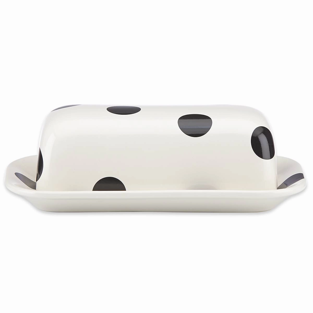 Deco Dot Covered Butter Dishmodern kitchen decor ,kitchen dinner set ,dinnerware 