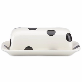 Deco Dot Covered Butter Dishmodern kitchen decor ,kitchen dinner set ,dinnerware 