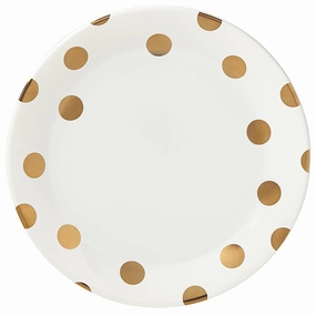 Deco Dot Gold Dinner Platemodern kitchen decor ,kitchen dinner set ,dinnerware 