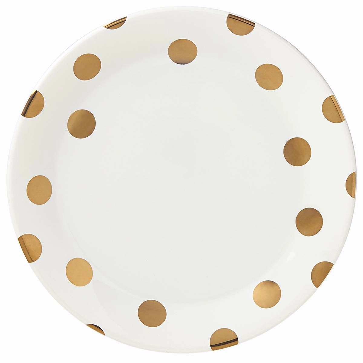 Deco Dot Gold Dinner Platemodern kitchen decor ,kitchen dinner set ,dinnerware 
