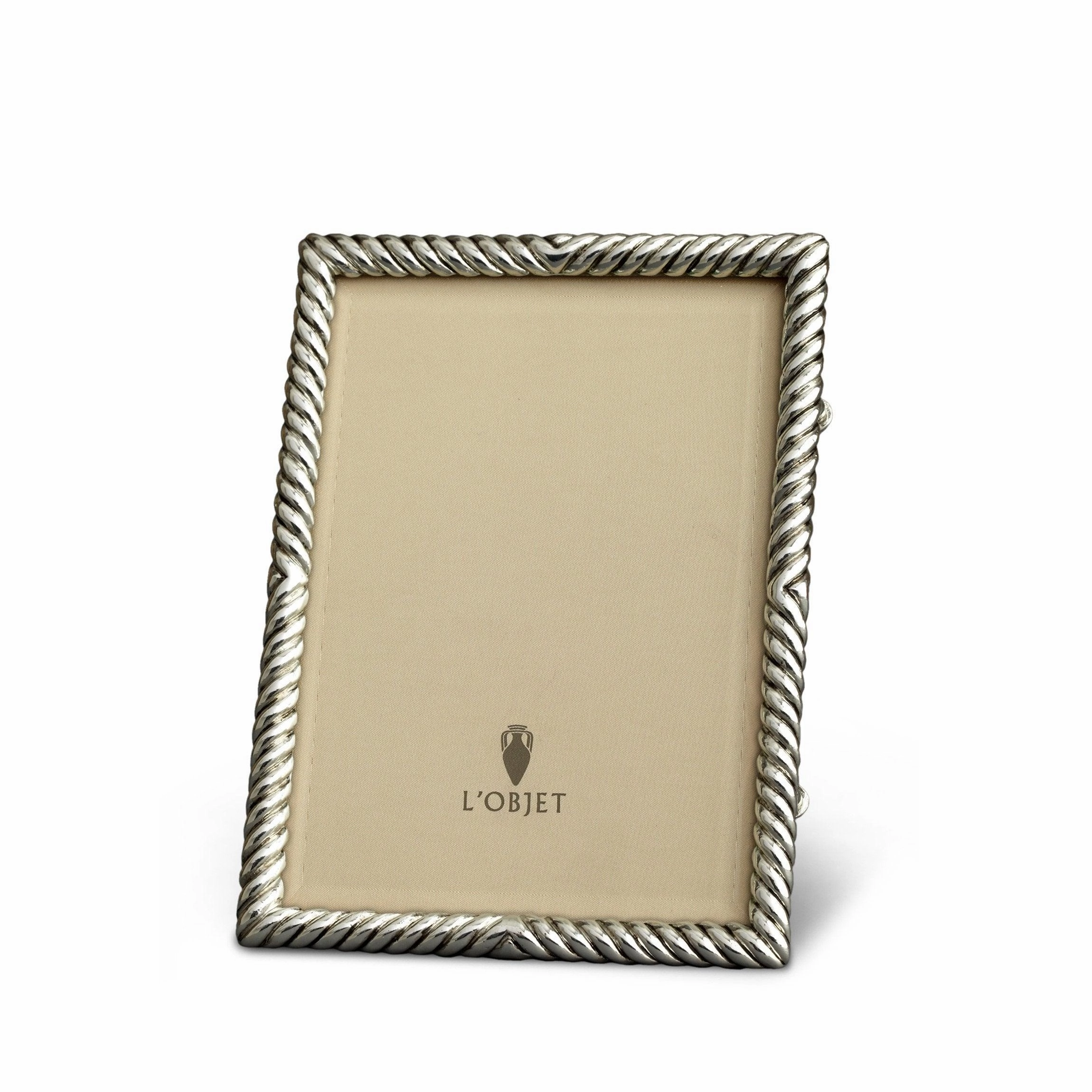 Deco Twist Frame - Platinum