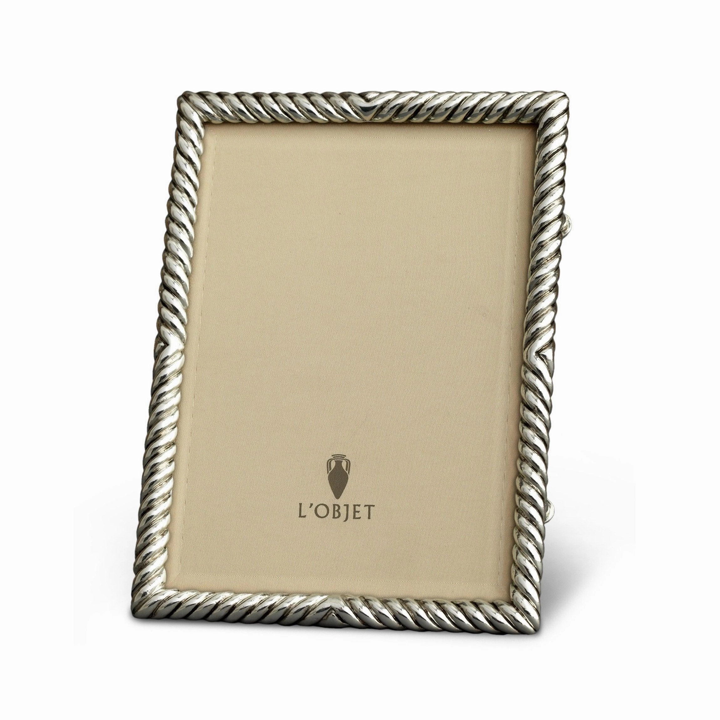 Deco Twist Frame - Platinum