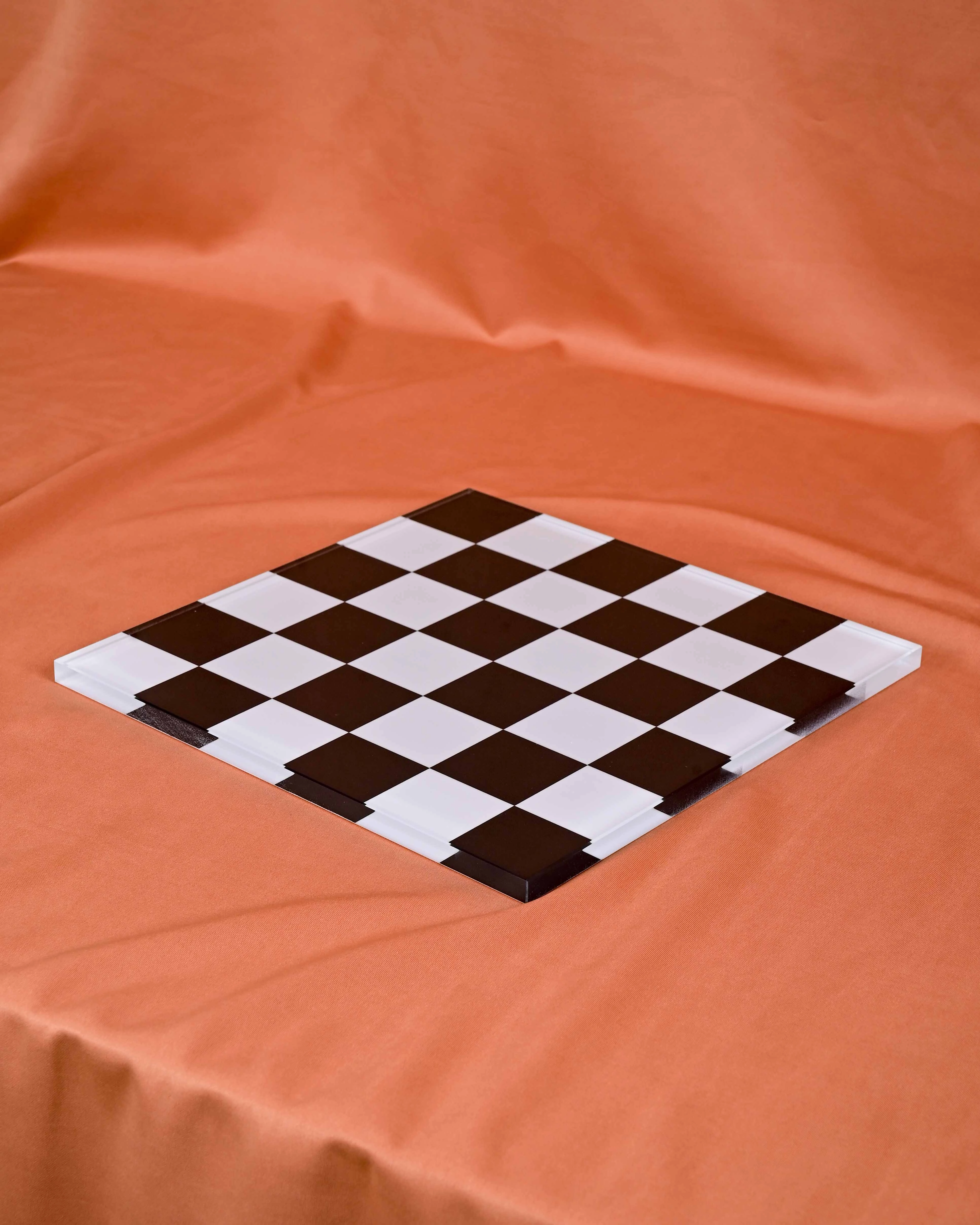 Decorative Crystal Chess Board Table Top Decor