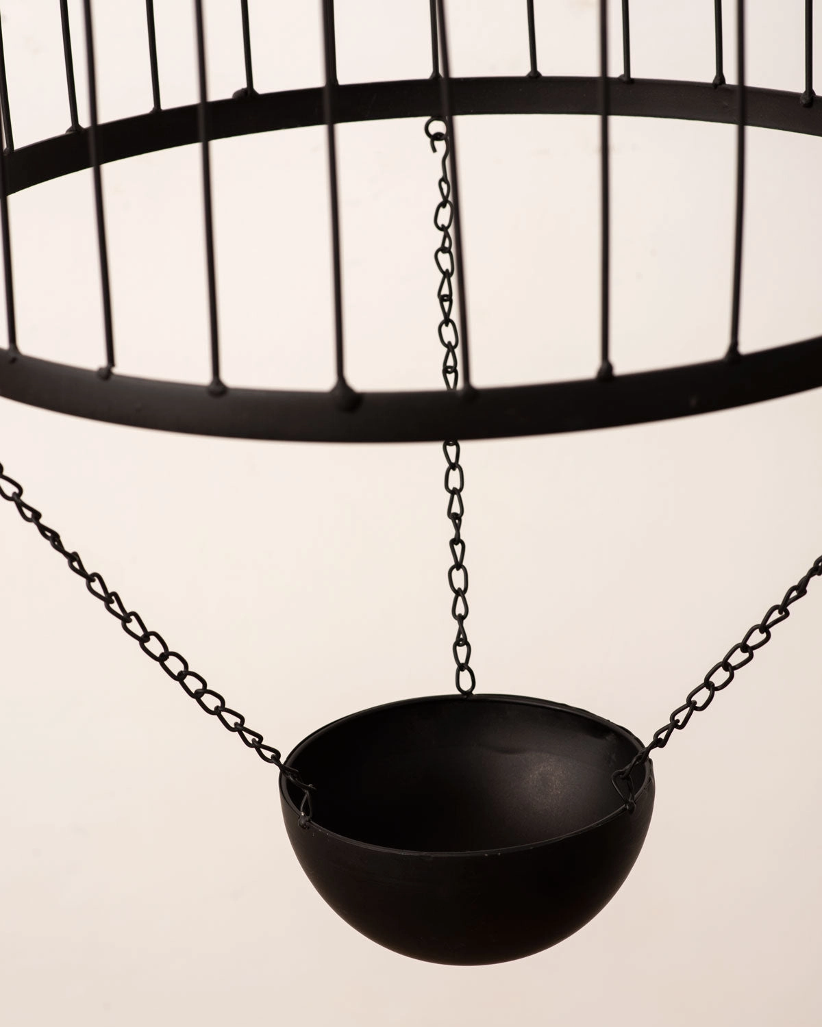 Decorative Hanging Cage Planter - Large