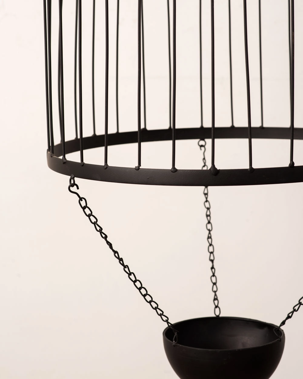 Decorative Hanging Cage Planter - Large