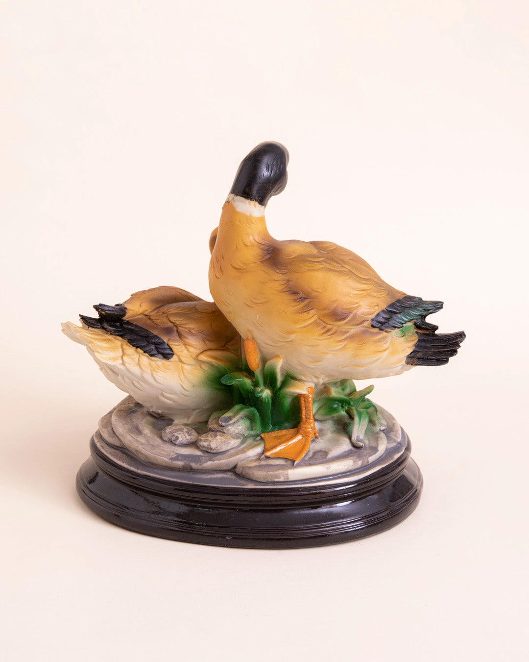Decorative Serene Duck Couple Figurine