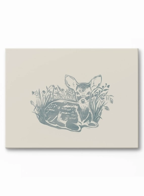 Deer to my Heart, Canvasindoor decorative canvas print