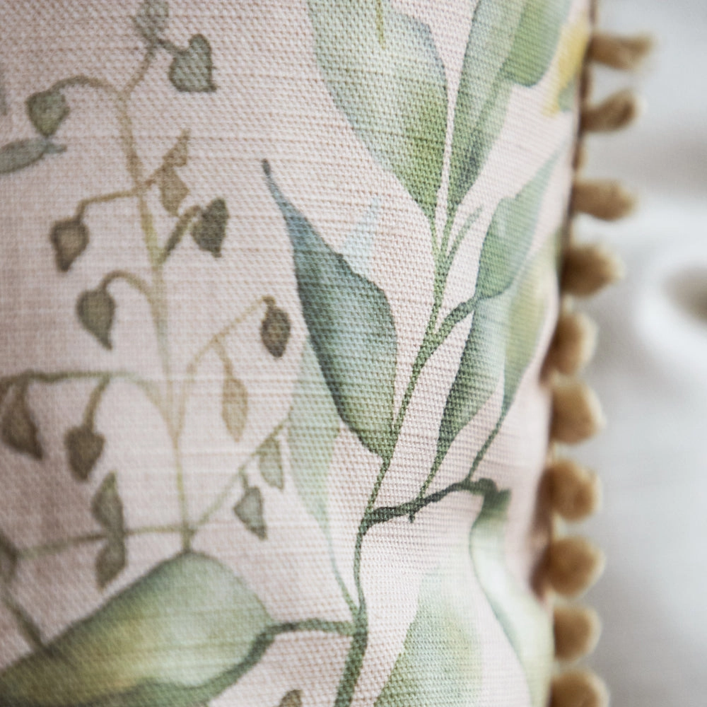 Delamere Printed Cushion Apricot