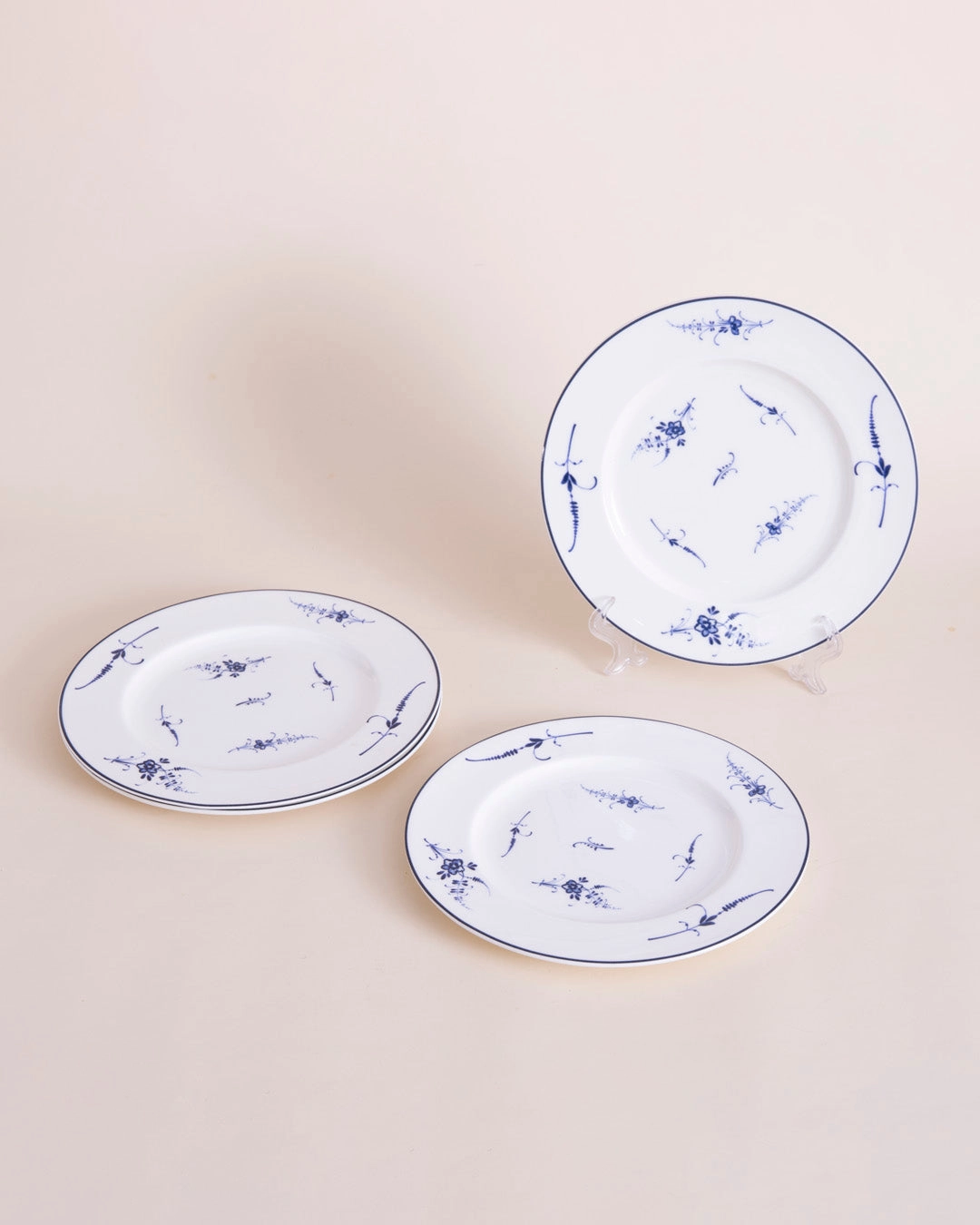 Delicate Blue Floral Quarter Plate