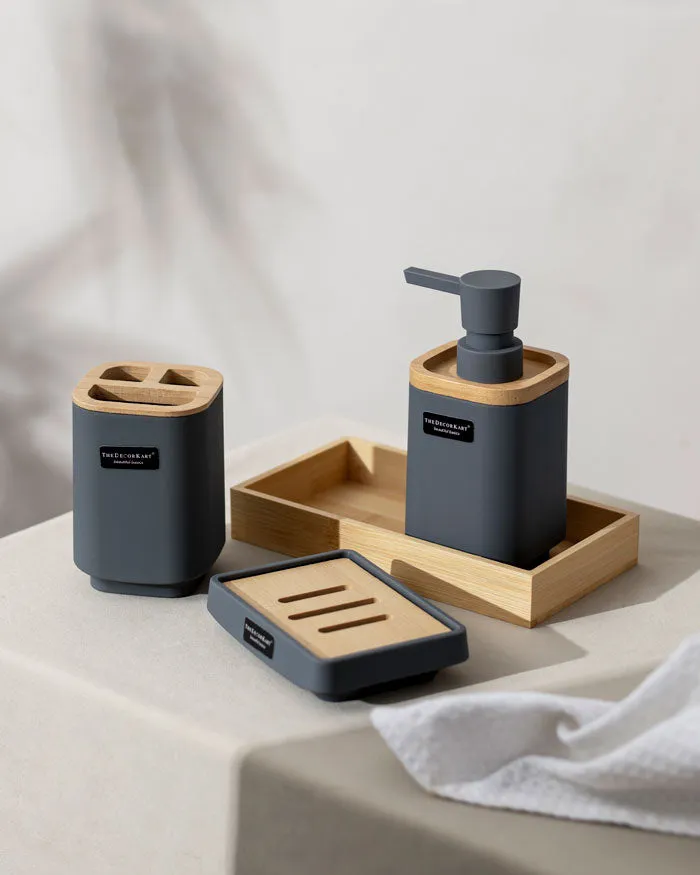 Delightful 4 Piece Bathroom Set