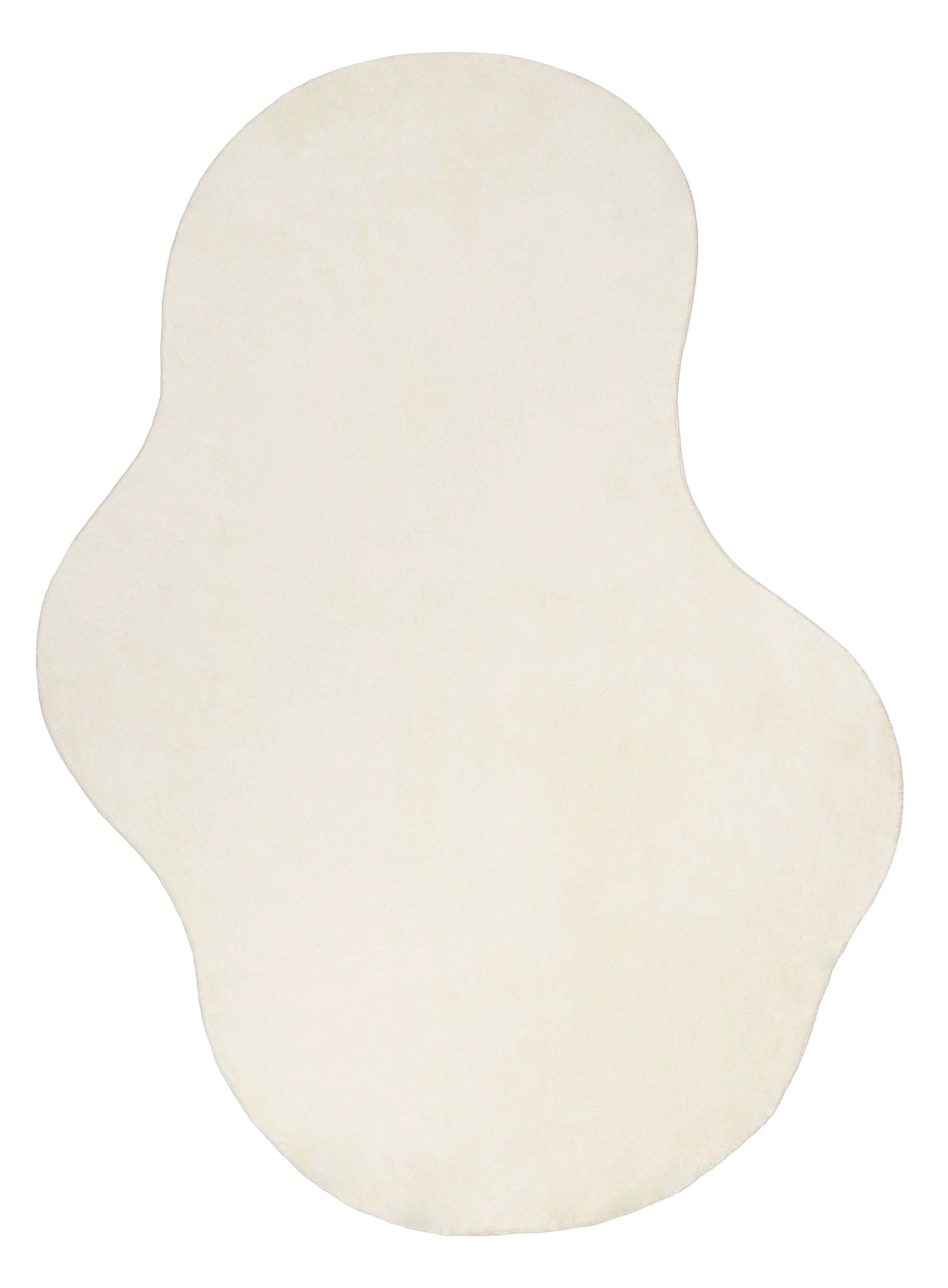 Demelza Neutral Cream Irregular Shape Washable Rugmodern color block patchwork rug
