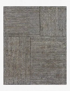 Desmond Hand-Tufted Rugmodern color block patchwork rug