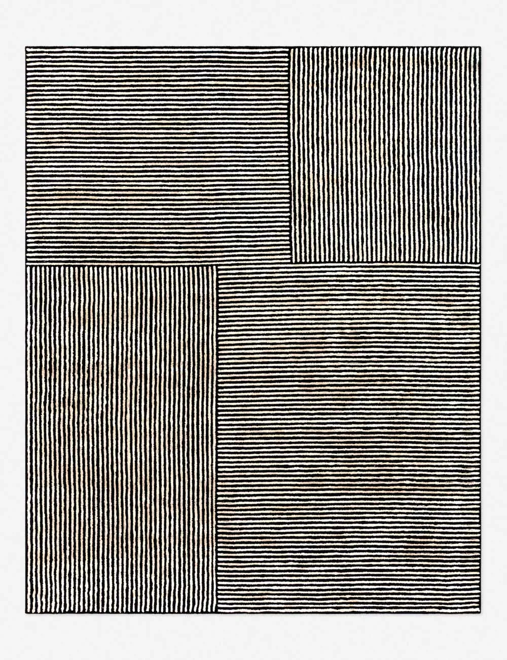 Desmond Hand-Tufted Rugmodern color block patchwork rug