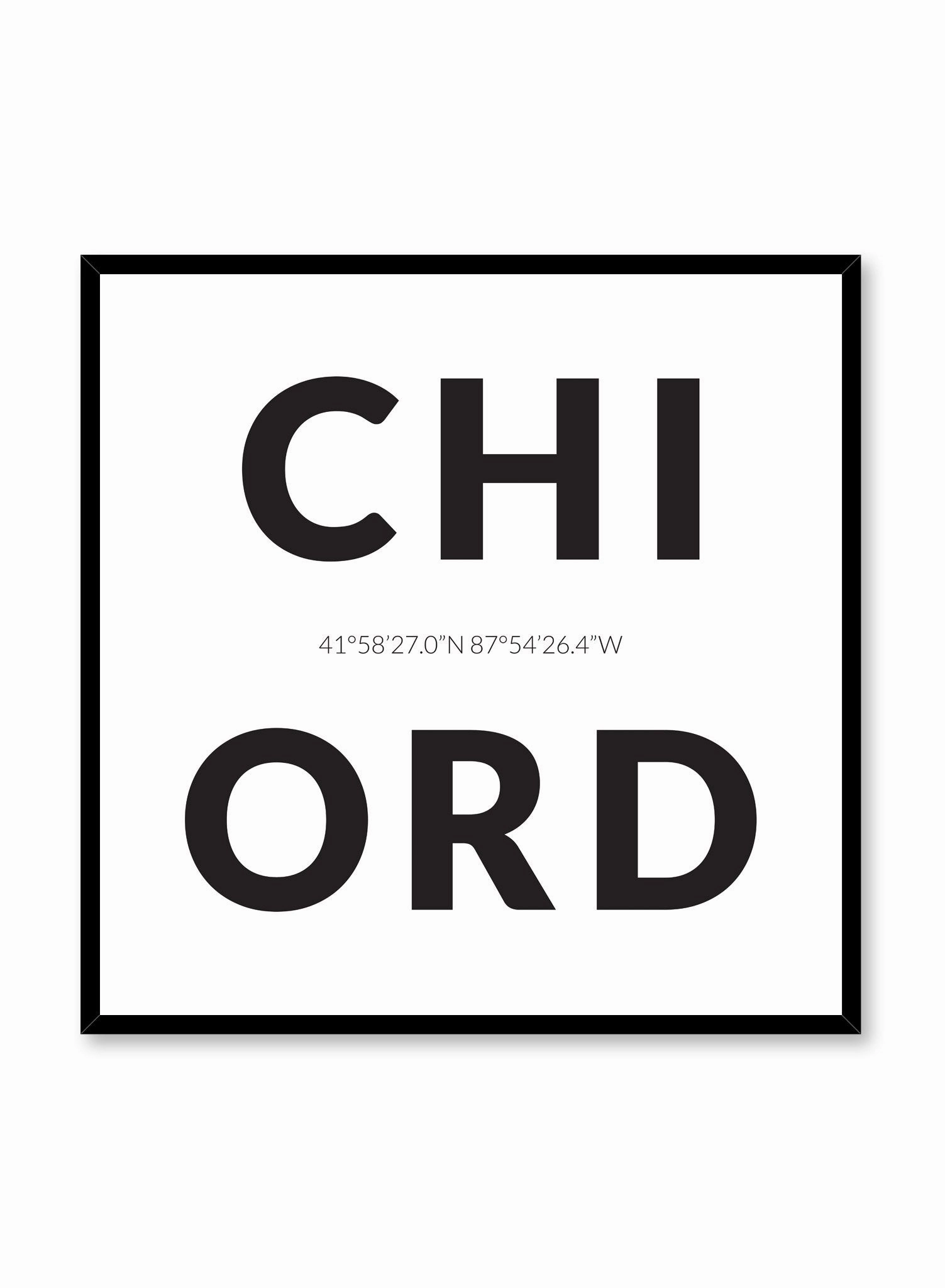 Destination: Chicago, Poster