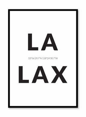 Destination: L.A., Posterpop culture themed posters
