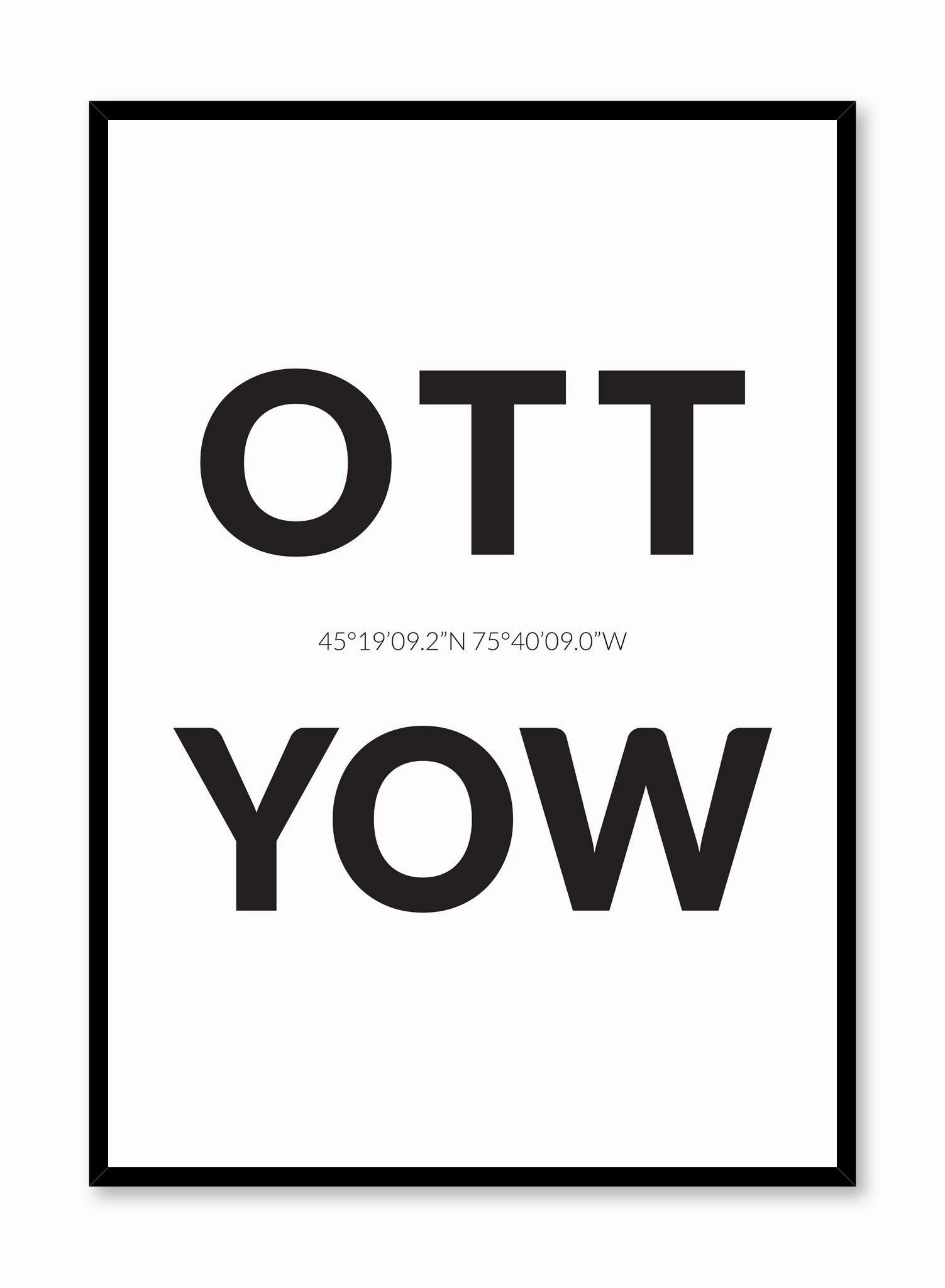 Destination: Ottawa, Posterpop culture themed posters