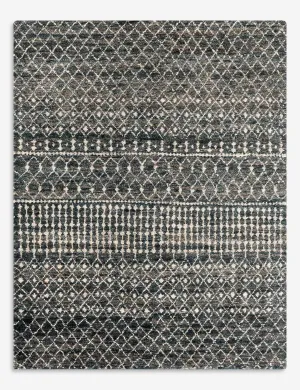 Devera Hand-Knotted Jute Moroccan-Style Rugmodern color block patchwork rug