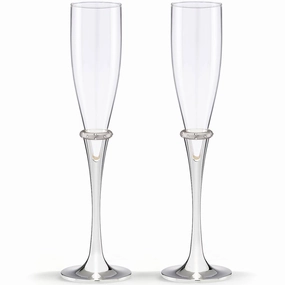 Devotion 2-Piece Toasting Flute Setglass cups ,personalized mugs 
