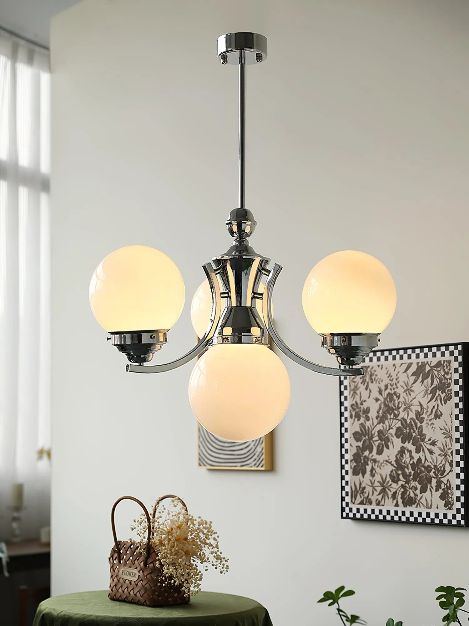 Dewdrop Globe Chandelier