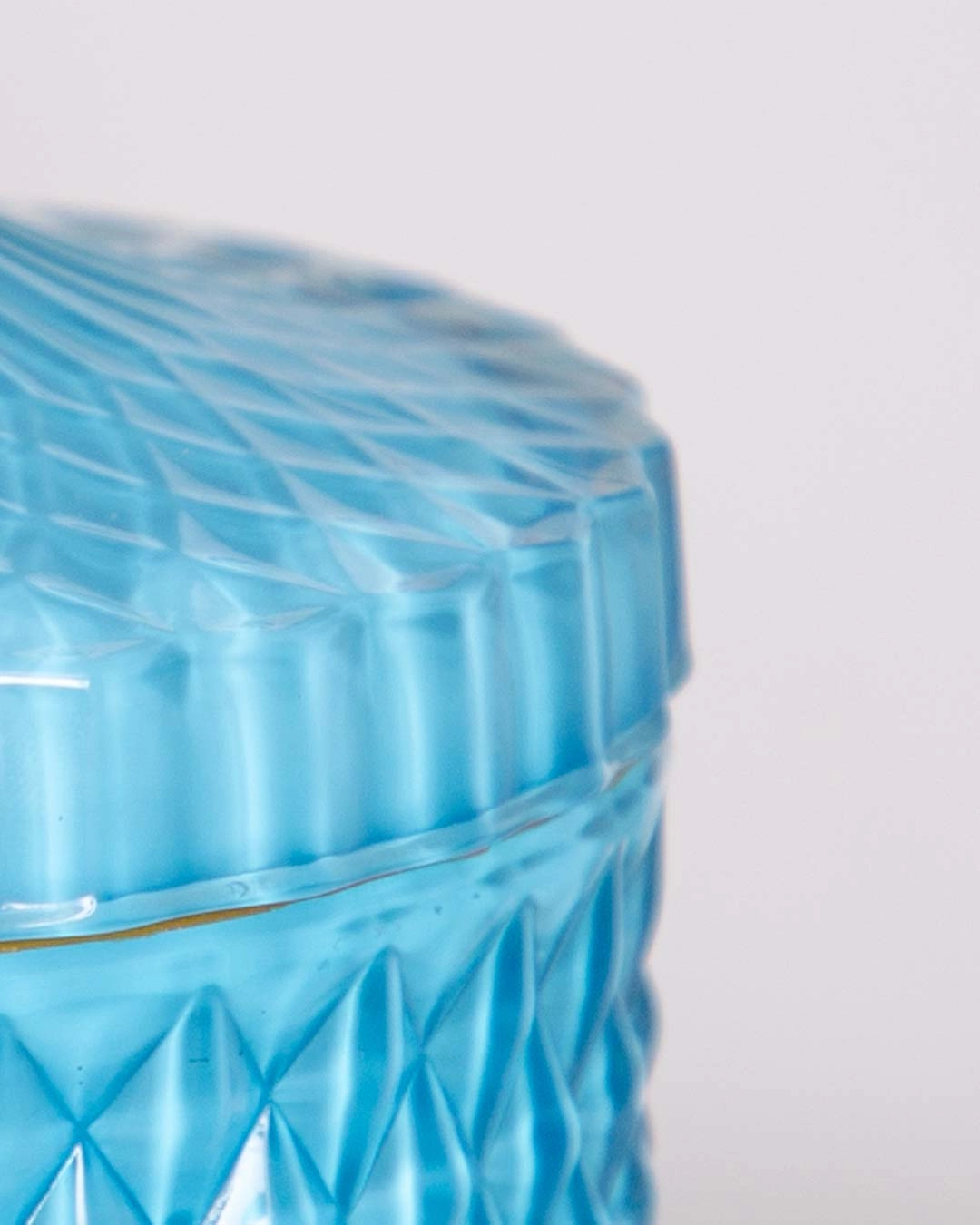 Diamond Candy Buffet Jar - Blue