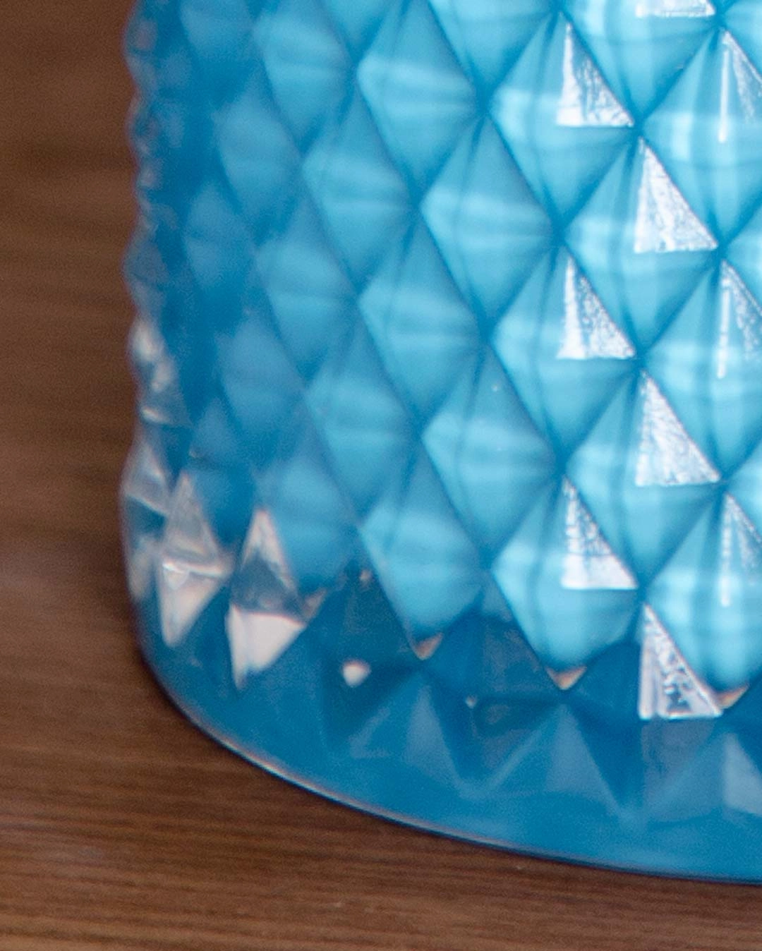 Diamond Candy Buffet Jar - Blue
