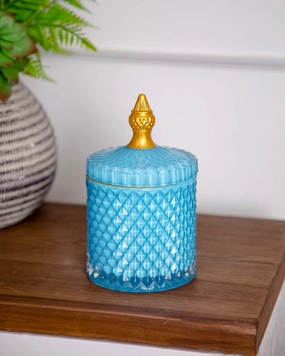 Diamond Candy Buffet Jar - Bluemodern kitchen decor ,kitchen dinner set ,dinnerware 