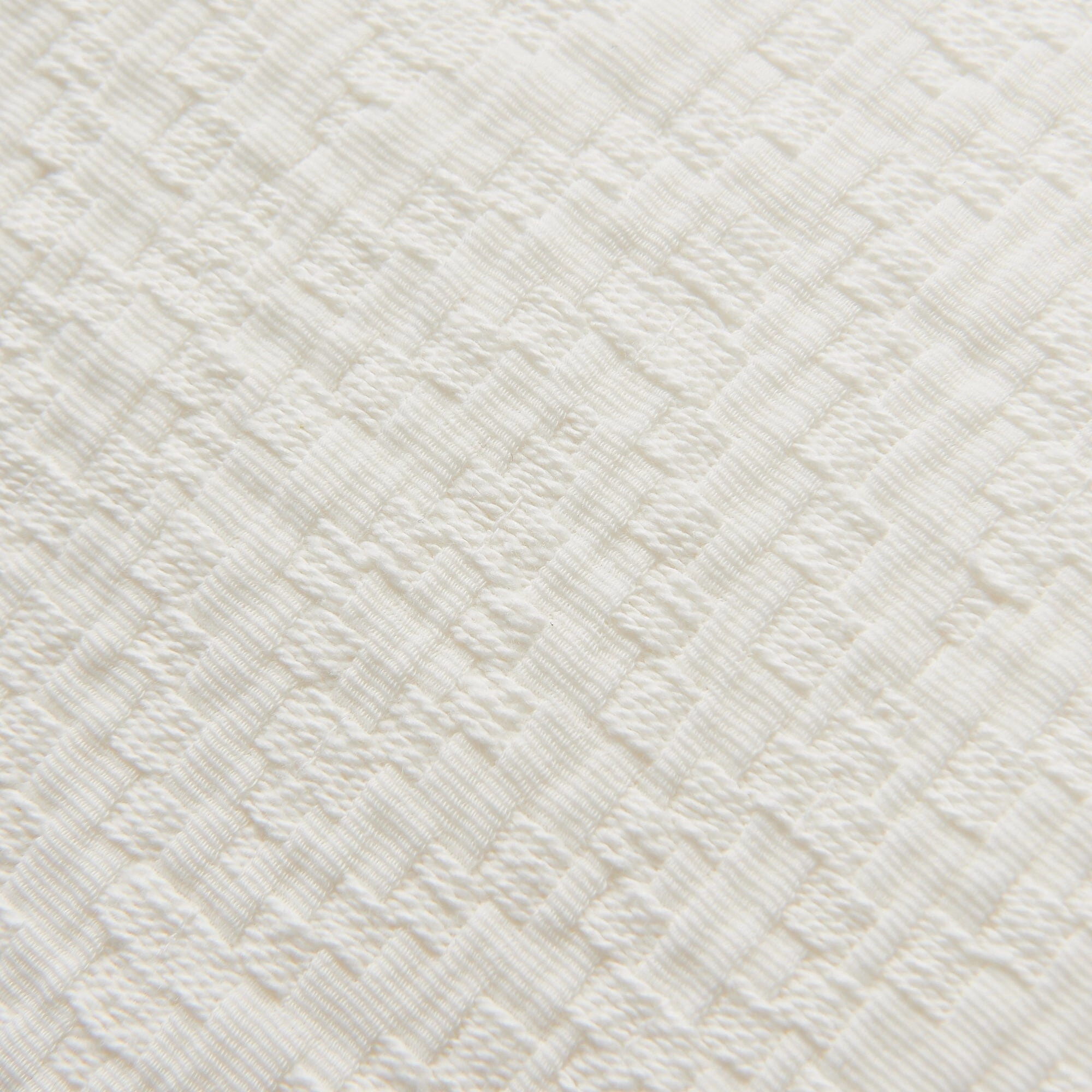 Diamond Fringe Cushion Cover 1000 X 450 White