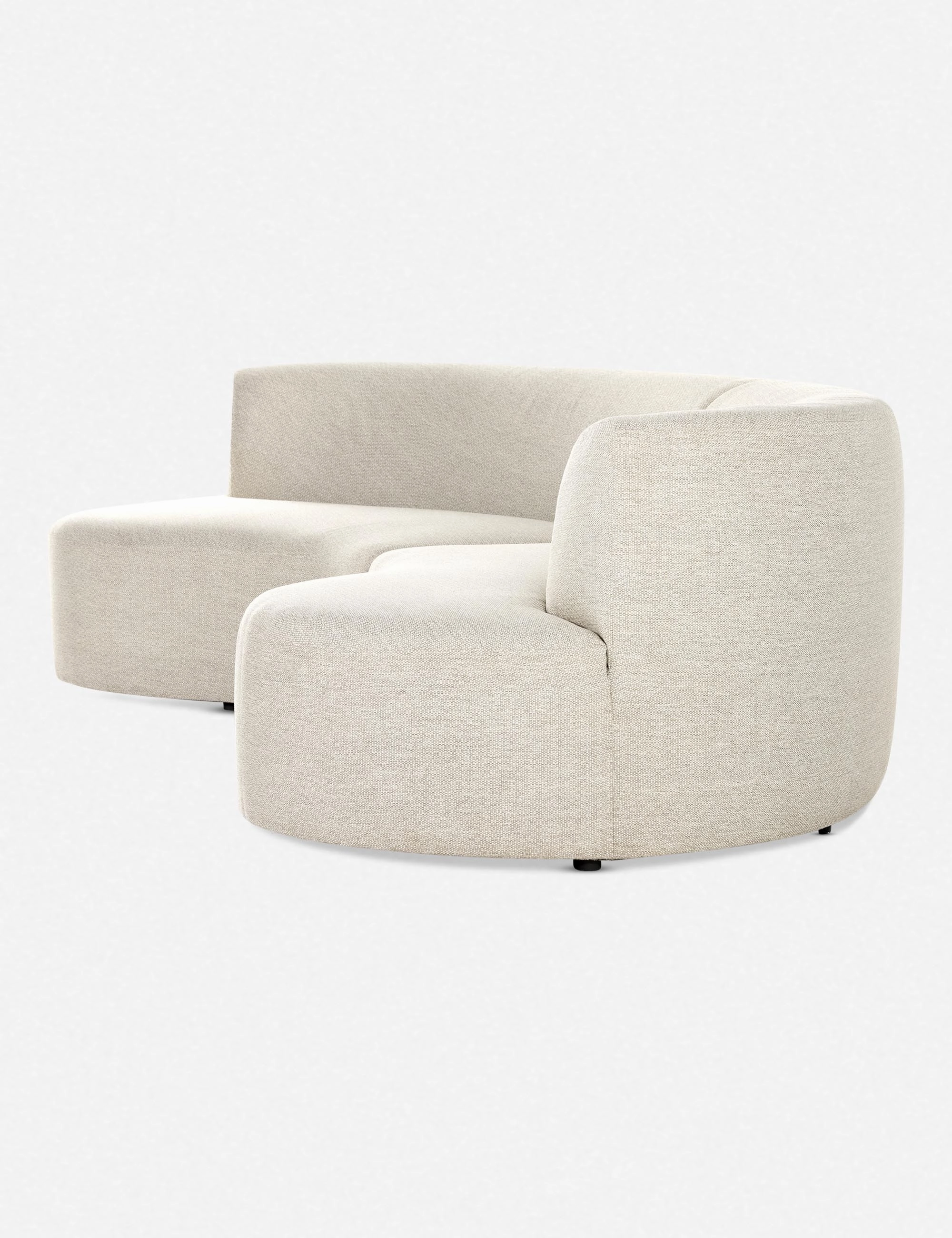 Diaz Indoor / Outdoor Curved Sectional Sofa