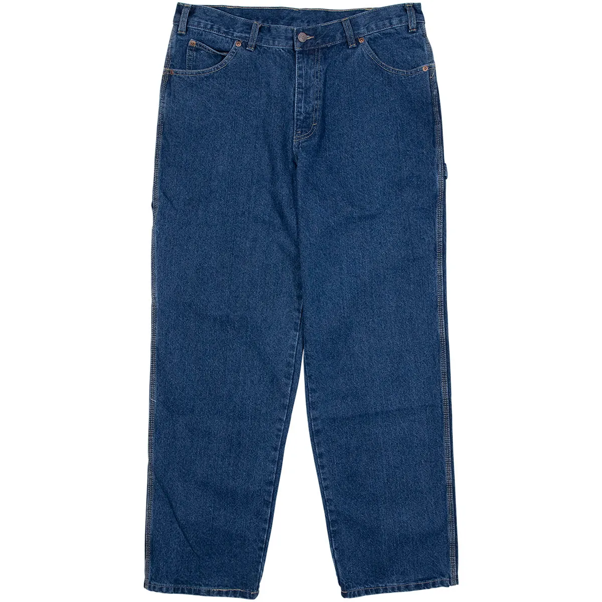 Dickies - 1993 Relaxed Fit Youth Carpenter Jeans Stone Washed Indigo Dickies