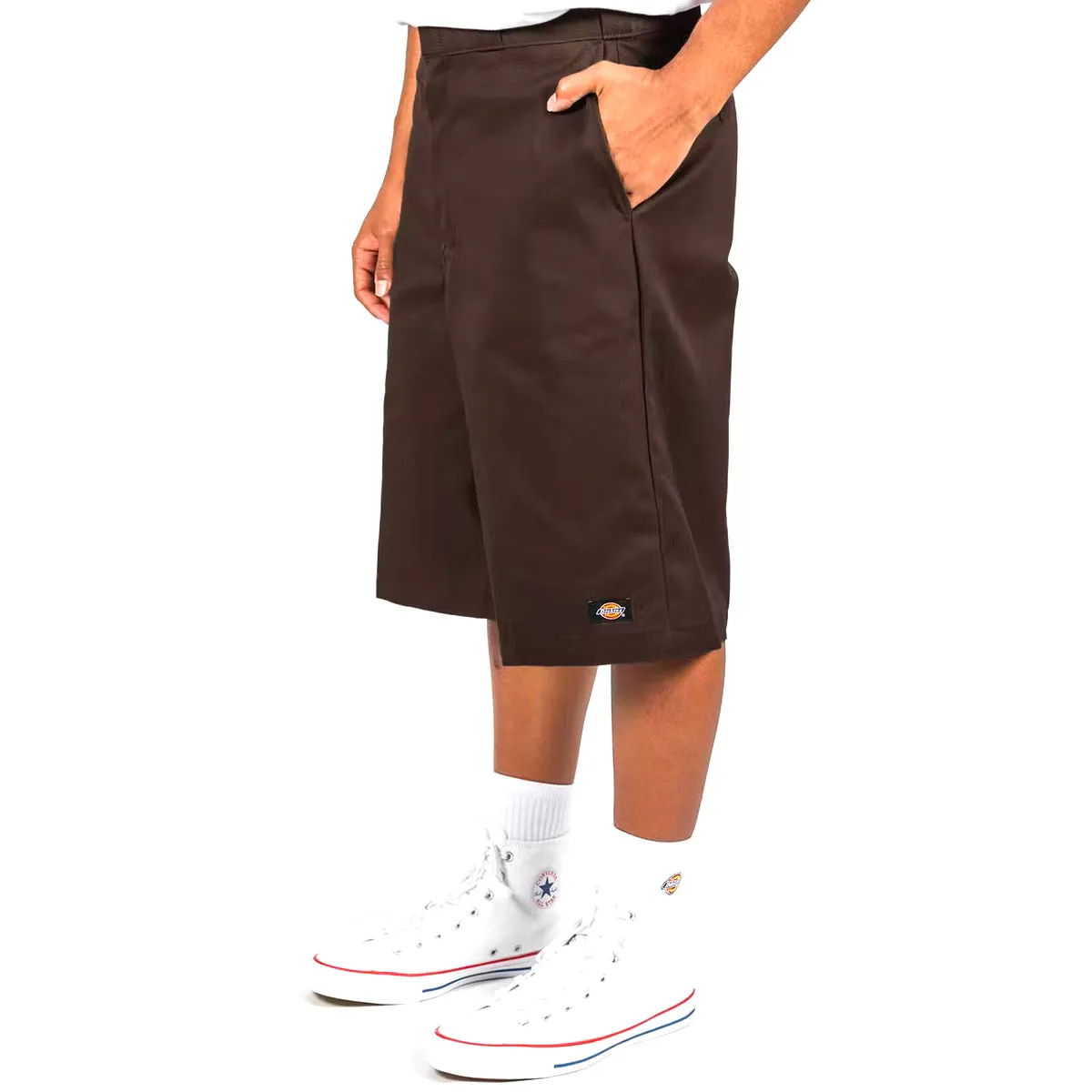 Dickies - 42283 13" Loose Fit Shorts Dark Brown Dickies
