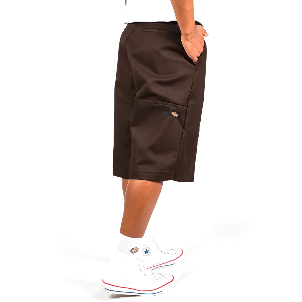 Dickies - 42283 13" Loose Fit Shorts Dark Brown Dickies