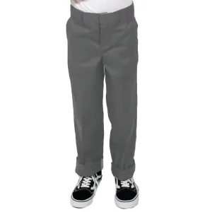Dickies - 478 Original Relaxed Fit Youth Pants Charcoal Dickies