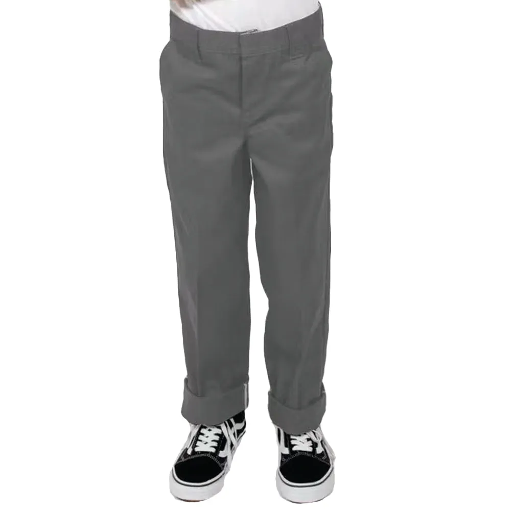 Dickies - 478 Original Relaxed Fit Youth Pants Charcoal Dickies